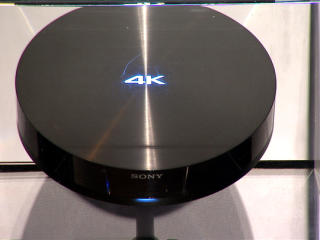 The Sony 4K device at CES