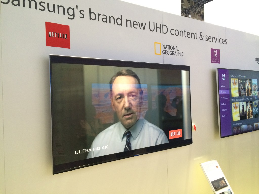 Samsung and Netflix Ultra HD at CES 2014